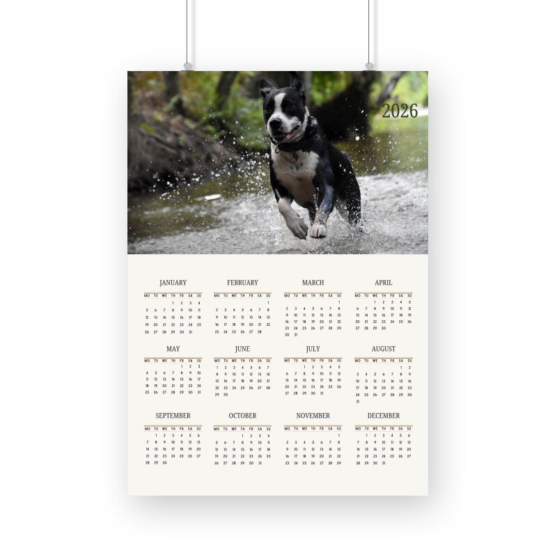 Dog Running Calendar 2026 - Image 2