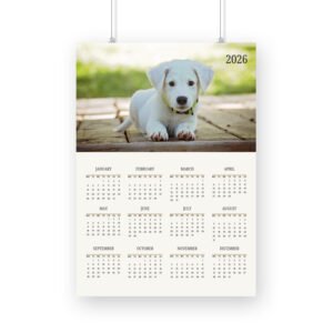 Puppy Waiting Calendar 2026
